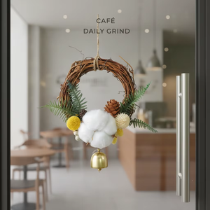 Cloches et guirlandes Décoration murale Entrée de <span class=keywords><strong>café</strong></span> <span class=keywords><strong>Fleuriste</strong></span> Restaurant Décor - Product Image 1