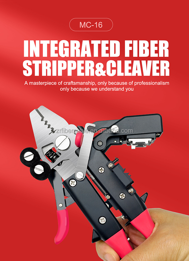 Signalfire MC-16 Multi-Function Fiber Optic Cleaver & Stripper for