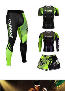 Çabuk kuruyan nefes % 100% Polyester 160g Venom eğitim takım elbise setleri erkekler kadınlar UFC boks spor ön Logo Muay Thai dövüş sanatları - Product Image 5