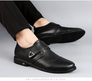 Mocassins carrés souples en cuir de vachette de créateur, à lacets, antidérapants, respirants et légers, chaussures habillées en cuir pour hommes, tailles 37-45 - Product Image 6