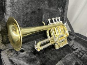 Sinomusik alta calidad Amarillo latón Piccolos <span class=keywords><strong>trompeta</strong></span> Brasswind instrumento musical con estuche logotipo personalizado hecho en China - Product Image 5
