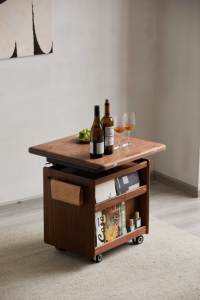 <span class=keywords><strong>Mesa</strong></span> de Centro Elevadora de Madera Maciza Moderna y Lujosa de Fabricación Mayorista, Muebles para el Hogar, <span class=keywords><strong>Mesa</strong></span> Auxiliar Transformable - Product Image 4