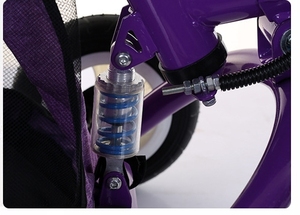 Luxury Foldable Blue Red Grey Purple <strong>Baby</strong> Stroller <strong>Carrier</strong> for 0-6 Years Old - Product Image 6