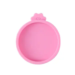 Silicone vật nuôi có thể có nắp đậy con chó bao gồm Kích thước phổ quát có thể Tops 1 phù hợp với 3 kích thước tiêu chuẩn thực phẩm lon BPA free