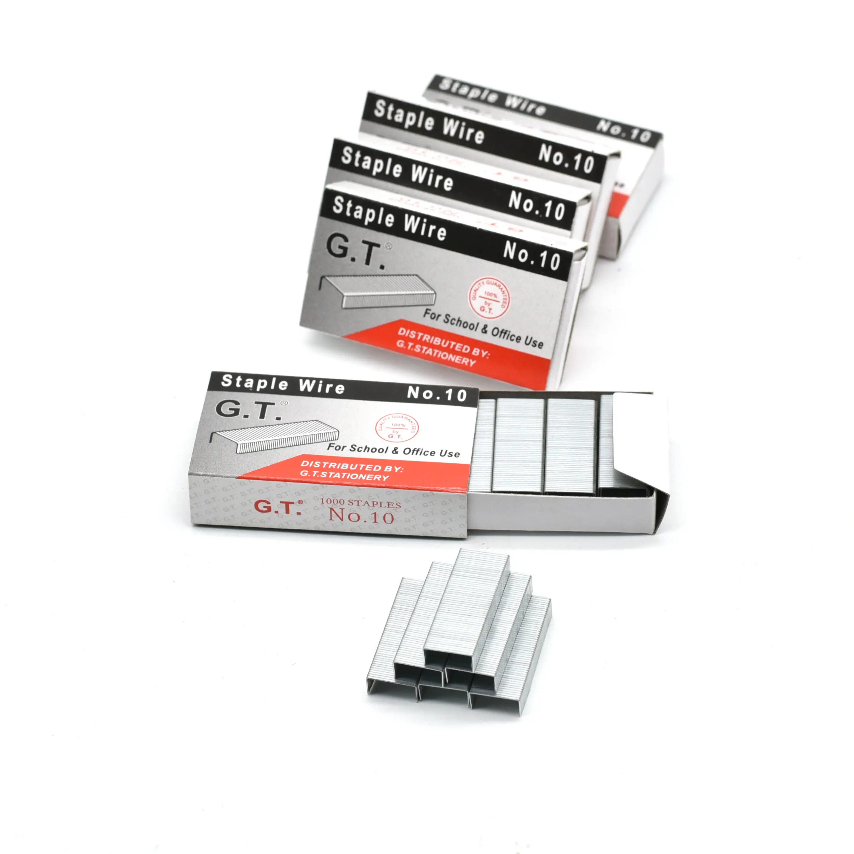 De alta calidad de suministro de fábrica OEM/ODM grapas no 10 para papel de encuadernación mini Oficina staples grapadora pin