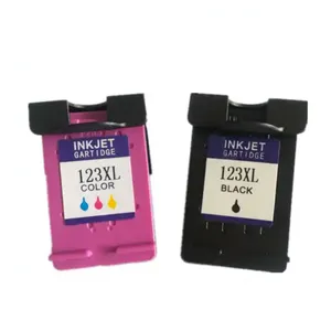 2023 New Remanufactured Ink Cartridge 123 123xl with Show Ink Level Chip for Deskjet 1112 2130 2132 3630 3632 Full 24 Months