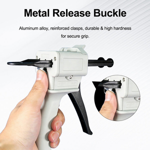 Pistola Aplicadora de Adhesivo Líquido de Dos Componentes JAPI 50ml 1:1 con Mango en D, Operación Manual, Construcción de Aluminio |   Personalización OEM/ODM/OBM - Product Image 5