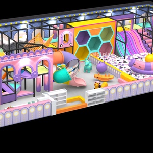 Área de Juegos Infantil Colorful Candy Rocket de 580 m para Centros Comerciales y Parques de Aventuras, Negocio Integral de Parques Infantiles Interiores - Product Image 3