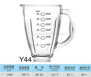 Carafe à jus <span class=keywords><strong>Kitchenaid</strong></span> 1,5 L Original Y44, pièces détachées pour <span class=keywords><strong>blender</strong></span> Oster, carafe et pièces de rechange pour <span class=keywords><strong>blender</strong></span> Oster - Product Image 2