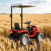 Traktor Mini Bensin 18HP dengan Sistem Hidrolik Elektromagnetik DC12V