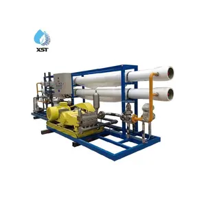 Reverse Osmosis Water Purification System 750 LPH Borehole Saltwater Desalination Processor