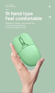2.4G Wireless <b>Mouse</b> Bluetooth Multi-Device Silent Rechargeable <b>Computer</b> <b>Mouse</b> <b>for</b> iPad Laptop PC Mac Android Tablet - Product Image 2