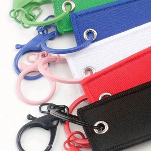 Llavero Mosquetón Clásico Ecológico de Alta Calidad, Personalizado al por Mayor con Logotipo Bordado, Nombre y Parches, Colgante para Llaves de Poliéster y Zinc - Product Image 2