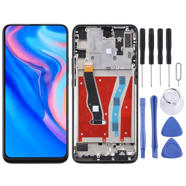 Professional High Quality LCD Screen and Digitizer Full Assembly with Frame for Huawei Y9 Prime