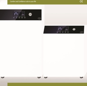 Calentador de Agua DAXOM de 10kW y 80 Litros, Tipo Caldera de Piso, con Pantalla Táctil y Control por Aplicación, 240V/400V, con Bomba - Product Image 5