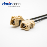 Connecteur Fakra I Code femelle vers Fakra I Code mâle avec câble RF RG174 pour chauffage de stationnement télécommandé