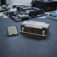 Kit CPU SR0LM pour processeur Xeon E5-2430 six cœurs 64 bits 95W pour serveur M520 2,2 GHz 15 Mo de cache, dissipateur thermique et ventilateur d'occasion en stock