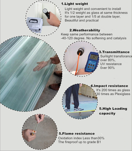 Harga grosir FRP antikarat Skylight atap/lembaran atap/Panel untuk gudang - Product Image 5