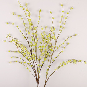 Rice Grain Snow Willow <b>Artificial</b> Flower 118cm White High Simulation Wedding Home Decoration - Product Image 2