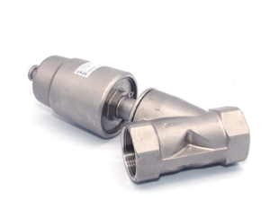 Valvola Angolare Pneumatica a Due Vie Acarps 1/2" 3/4" 1" in Acciaio Inox 304 con Filettatura Femmina, 16 bar, per Gas, Acqua Calda, Aria, Garanzia 1 Anno - Product Image 4