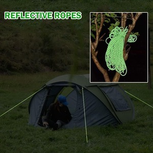 Tente de camping instantanée OEM pour <span class=keywords><strong>4</strong></span> personnes, abri familial imperméable avec 2 portes, lanterneau et bâche de protection, installation facile, équipement de plein air avec poteaux - Product Image 6