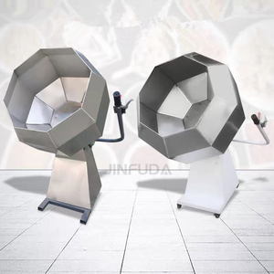 Mezcladora Eléctrica Comercial de Acero Inoxidable Octogonal para Sazonar y Mezclar Alimentos, Ideal para Nueces y Semillas Tostadas - Product Image 2