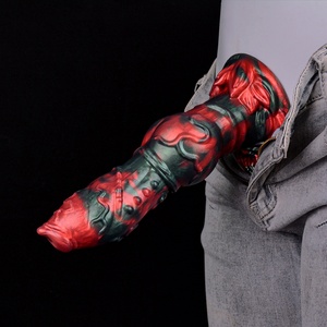 NNSX Enorme Dildo de Silicona con Nudo Grande, Estimulador de Punto G, Pene Realista de Fantasía, Tapón Anal, Masajeador de Próstata, Juguetes Sexuales Anales para Adultos - Product Image 3