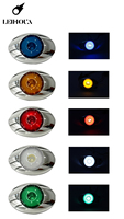 Feux de camion néon universels 12/24V, feux latéraux LED clignotants pour camions, Luces Para Camiones