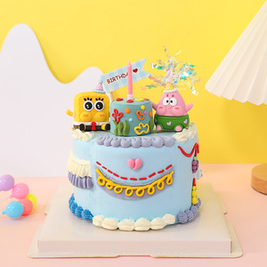 MEZHEN Décorations De Gâteau Pour Meerestier Decoration Anniversaire Gateau Dauphin Cake Decoration Meerestier Enfants Fête D'Anniversaire Deco Gateau 25 Pièces