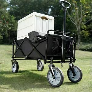 Kinderliggende Camping Kar Kraam Buiten Opvouwbare Wagen Met Nieuwe Opvouwbare Trolley Voor Het Verzamelen - Product Image 3