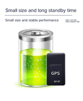 Mini localisateur GPS pour voiture GF07, clôture électronique, double positionnement