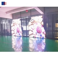 Pantalla LED Transparente P3.91 a Todo Color de Alta Calidad y Frecuencia de Actualización para Interiores, Ideal para Centros Comerciales y Tiendas Minoristas