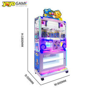 Machine à pinces commerciale 2 joueurs en métal, à monnayeur, jeu de préhension de prix pour lieux de divertissement intérieurs - Product Image 2