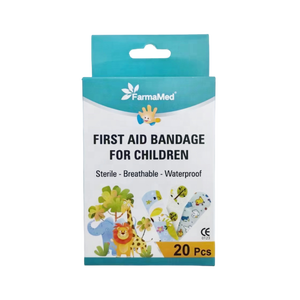 FFarmasino ผ้าพันแผลปฐมพยาบาลสำหรับเด็ก, ผ้าพันแผลสำหรับปฐมพยาบาลทางการแพทย์ช่วยปฐมพยาบาล - Product Image 4