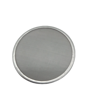 Disque filtrant en maille de fil d'acier inoxydable avec écran tissé rond en métal plissé pour la filtration industrielle - Product Image 2