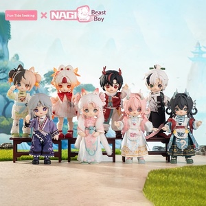 Venta al por Mayor, 100% Auténtico, Caja de 6 Piezas, NAGI <span class=keywords><strong>Cub</strong></span> V4, Serie Happy Excursion, Caja Sorpresa, Muñecas BJD 1/12, Figura de Acción Coleccionable de PVC - Product Image 3