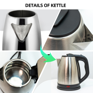 factory manufacturer 1.5L/1.8L/2.0L stainless steel <b>kettle</b> skd/ckd materials parts - Product Image 3