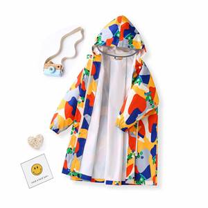 Impermeable Infantil Personalizado con Poncho para Mochila, Ecológico, de una Pieza, Largo, para Bebés y Niños Pequeños y Medianos - Product Image 2