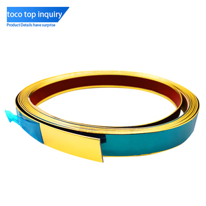 Decorative Abs Plastic Pvc Wpc Cavo Rigido Laminato Armadietto Solido Bordo Bordo Nastri T Stampaggio Compensato - Product Image 5