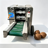 Commerciële multifunctionele kokosnootschiller en -harenverwijderaar voor fruitverwerking, ontpitmachine met tevredenheidsgarantie