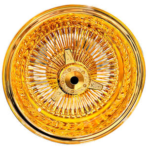 Jantes de <span class=keywords><strong>13</strong></span> <span class=keywords><strong>pouces</strong></span> 14*7 15*7 Carve Knock off Roues à rayons dorées Roues à rayons - Product Image 1