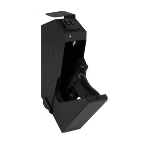 Gun Safe for Handgun, Mounted Gun Safe for Hand Gun <b>Lock</b> Key <b>Lock</b> Quick-Access Handgun Safe <b>Box</b> for Nightstand Wall Mount Silent - Product Image 1
