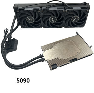Radiateur de refroidissement à 3 ventilateurs LONGJING, kit de refroidissement liquide pour <span class=keywords><strong>GPU</strong></span>, 1 à 2 pour PC avec pompe, personnalisé, best-seller - Product Image 1