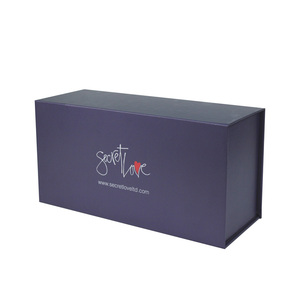 Custom Wholesale Luxury Closure Folding <b>Black</b> Foldable Packaging Cardboard Magnetic Gift <b>Box</b> - Product Image 3