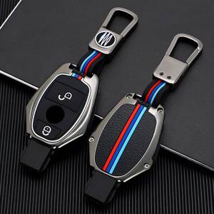 Funda para Llaves de Coche, Bolsa para Llaves para Mercedes Benz Clase A, B, C, S, AMG, GLA, CLA, GLC, W176, W221, W204, W205, Accesorios, Soporte, Carcasa, Llavero - Product Image 1