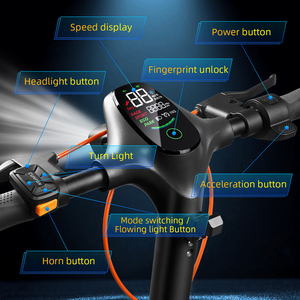 Monopattino Elettrico Fuoristrada 2400W 48V 24Ah con Doppio Motore Pieghevole per Adulti ad Alta Potenza <span class=keywords><strong>e</strong></span> Velocità - Product Image 3