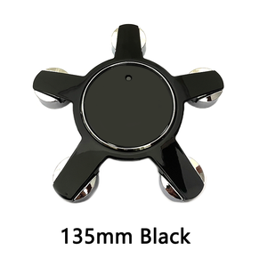 135mm 4F0601165N Gris Noir Pour Voiture Moyeu De Roue Center Caps <span class=keywords><strong>Jante</strong></span> Couverture Badge Logo Emblème Auto Pièces De Rechange Accessoires - Product Image 3