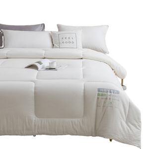 Couette <span class=keywords><strong>Guo</strong></span> <span class=keywords><strong>Xin</strong></span> de haute qualité 100% coton 40S classique pour deux personnes 220x240cm, utilisable toute l'année, pour la maison et l'hôtel, cousue, écologique - Product Image 6