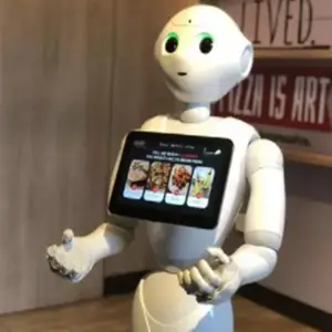 บริกรหุ่นยนต์ Uwant สำหรับขายสำหรับร้านอาหาร