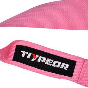 TIYPEOR Customize <span class=keywords><strong>Racing</strong></span> Car Safety Harness 6-Point Cor Rosa Ajustável Instalação Fixa Quick Release Polyester <span class=keywords><strong>Racing</strong></span> Belt - Product Image 4